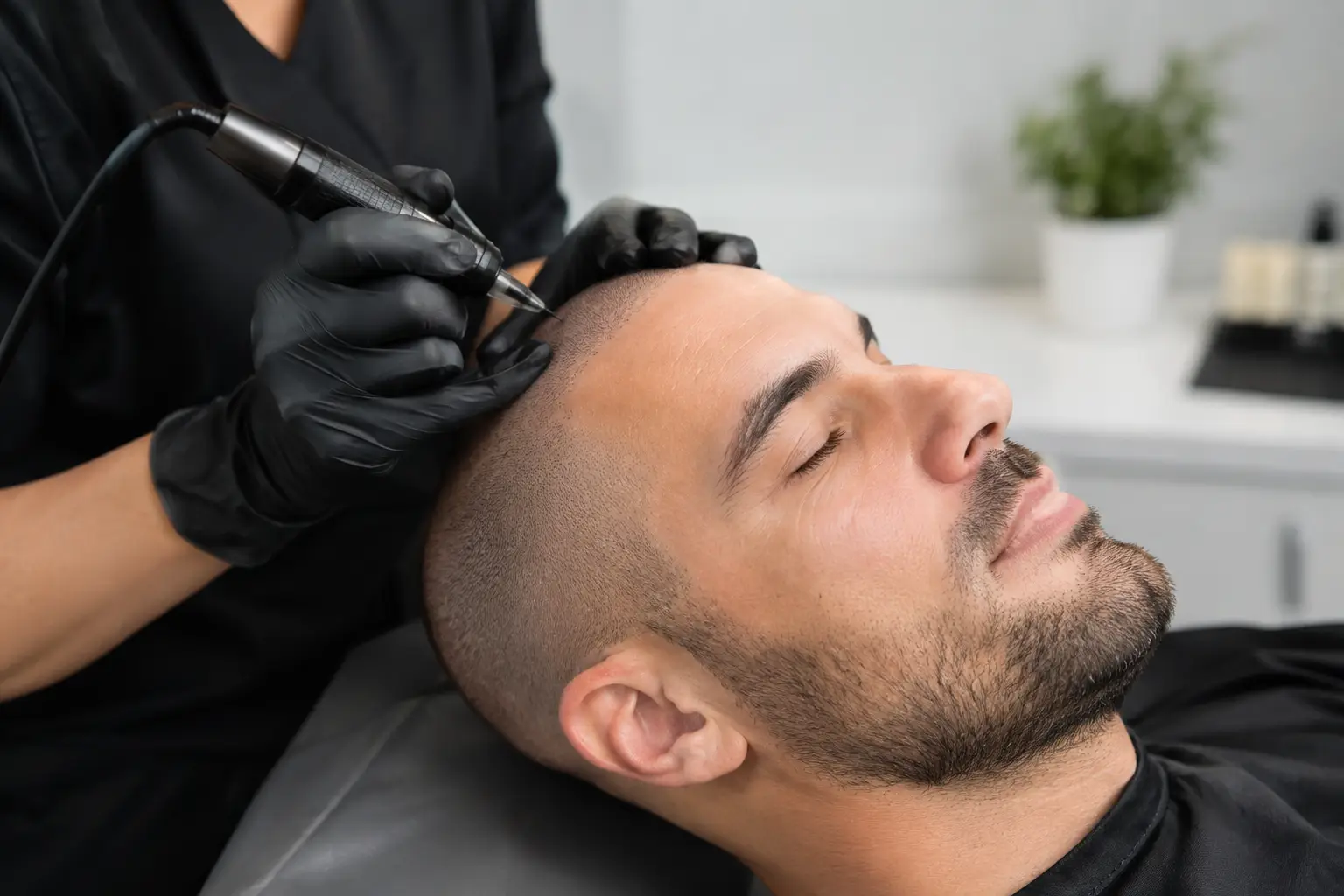 Micropigmentação capilar dói? O que esperar